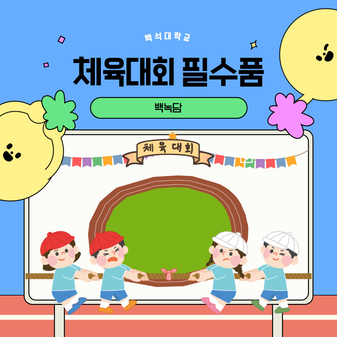 체육대회 필수품 체육대회 필수품