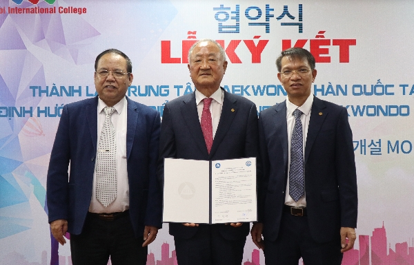 백석대, 베트남 하노이국제전문大 백석태권도센터ㆍ글로벌태권도전공 설립 MOU 체결 대표이미지