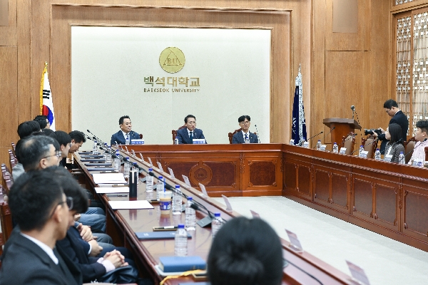 백석대ㆍ백석문화대 교목본부, 지역교회 정착 네트워킹 협약식 개최 대표이미지